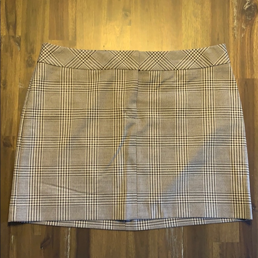 Express Plaid Skirt